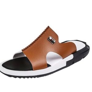 Men Casual Stripe Slide
